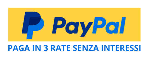 PAGA IN 3 RATE CON PAYPAL